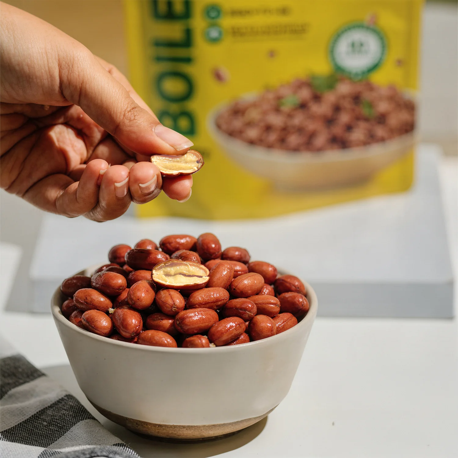 Ready-to-eat Boiled Salted Peanuts | No Preservatives - Image 2