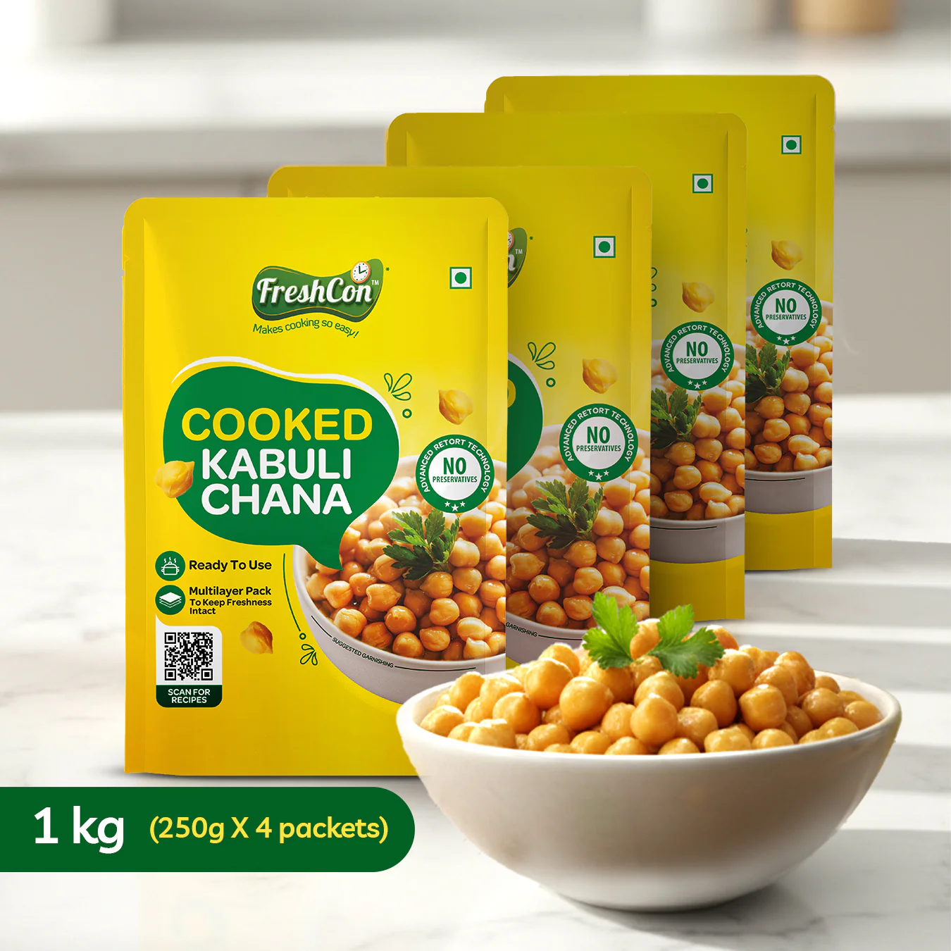Ready-to-use Cooked Kabuli Chana (Chick Peas) | No Preservatives - Image 10