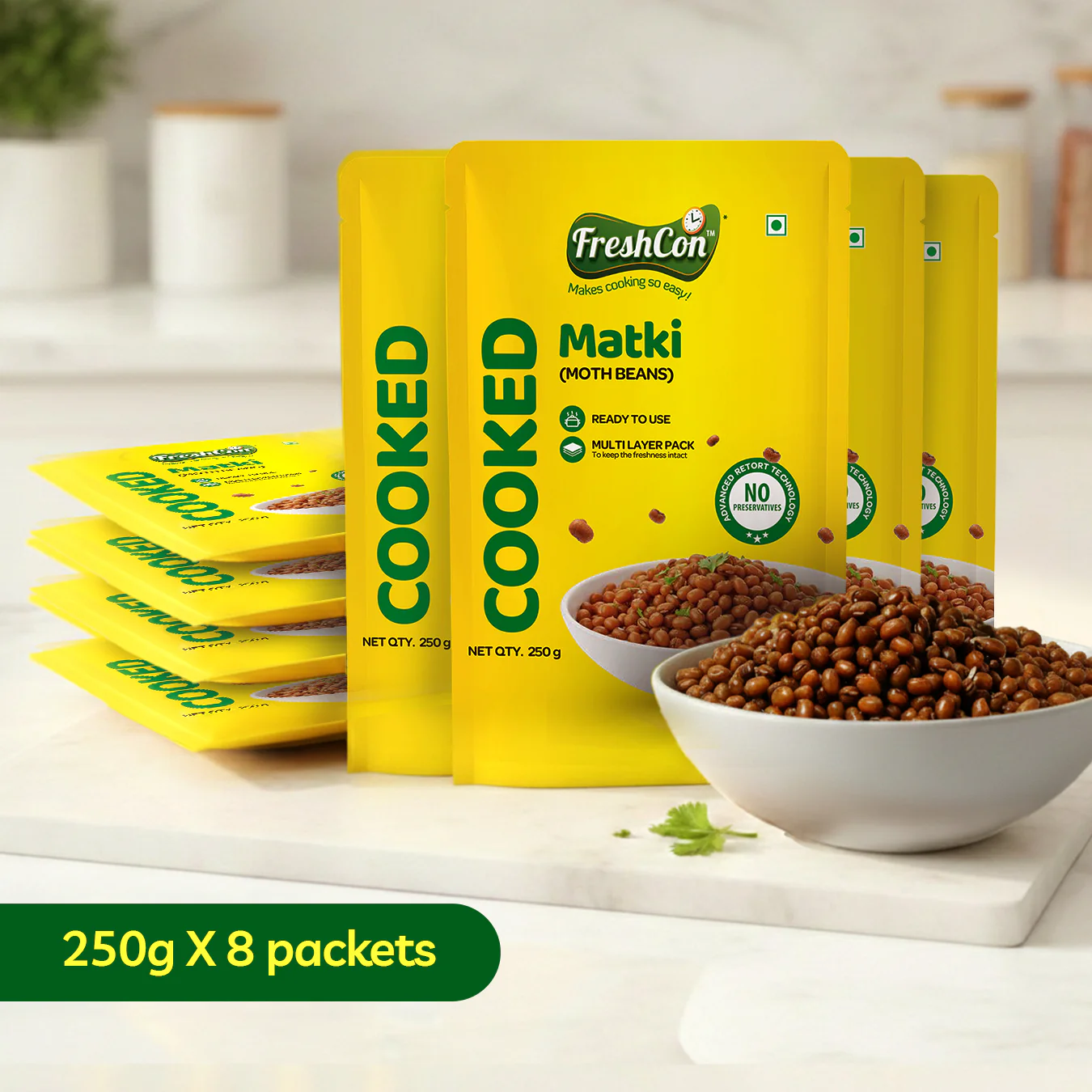 Ready-to-use Cooked Matki (Moth Beans) | No Preservatives - Image 9