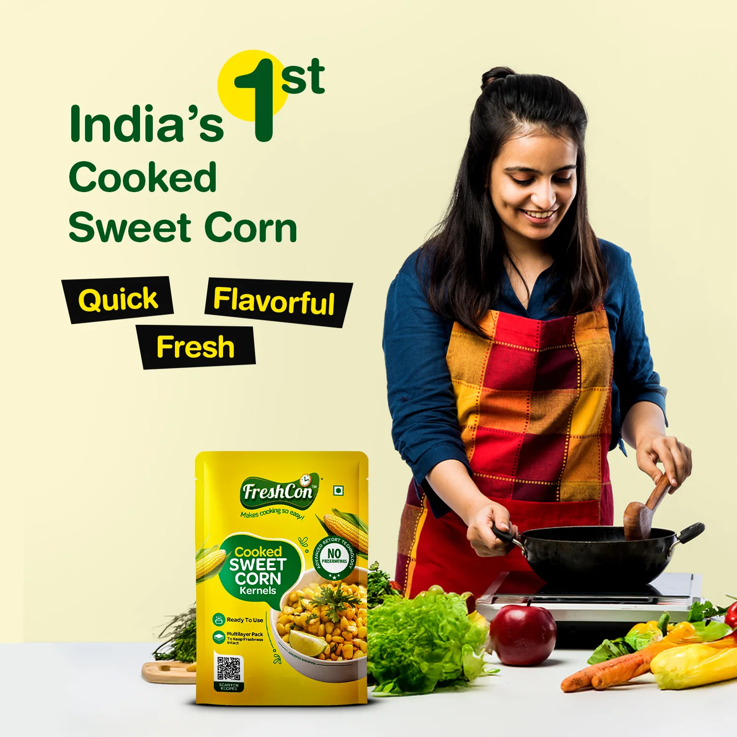 Ready-to-Eat Sweet Corn | Perfectly Boiled | No Preservatives - Image 3
